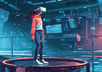 Omnidirectional treadmills for walking in immersive virtual reality - Featured image